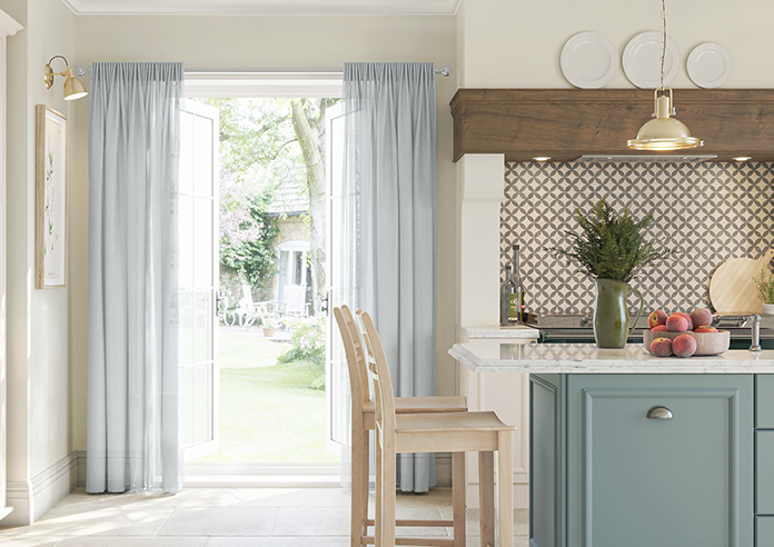 Salerno Voile, Dove Grey - Made to Measure Curtains - Image 3